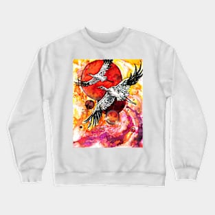 Whooping Cranes Crewneck Sweatshirt